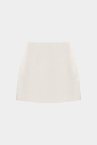 Beige Silk Skirt - Montsand
