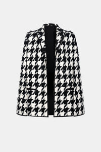 Black Houndstooth Cape - Montsand