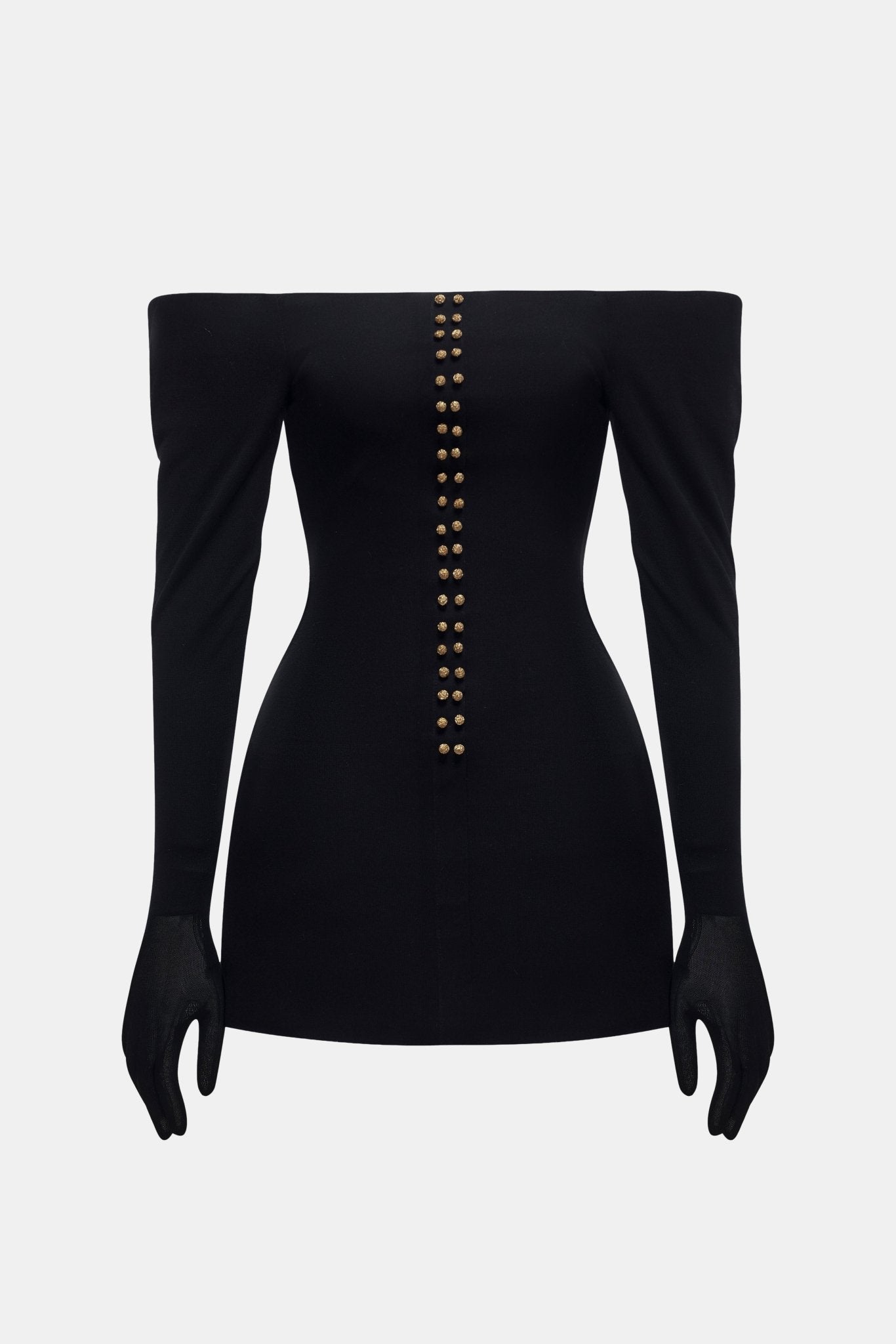 Black Studded Mini Dress XXL Black Studded Mini Dress XXL