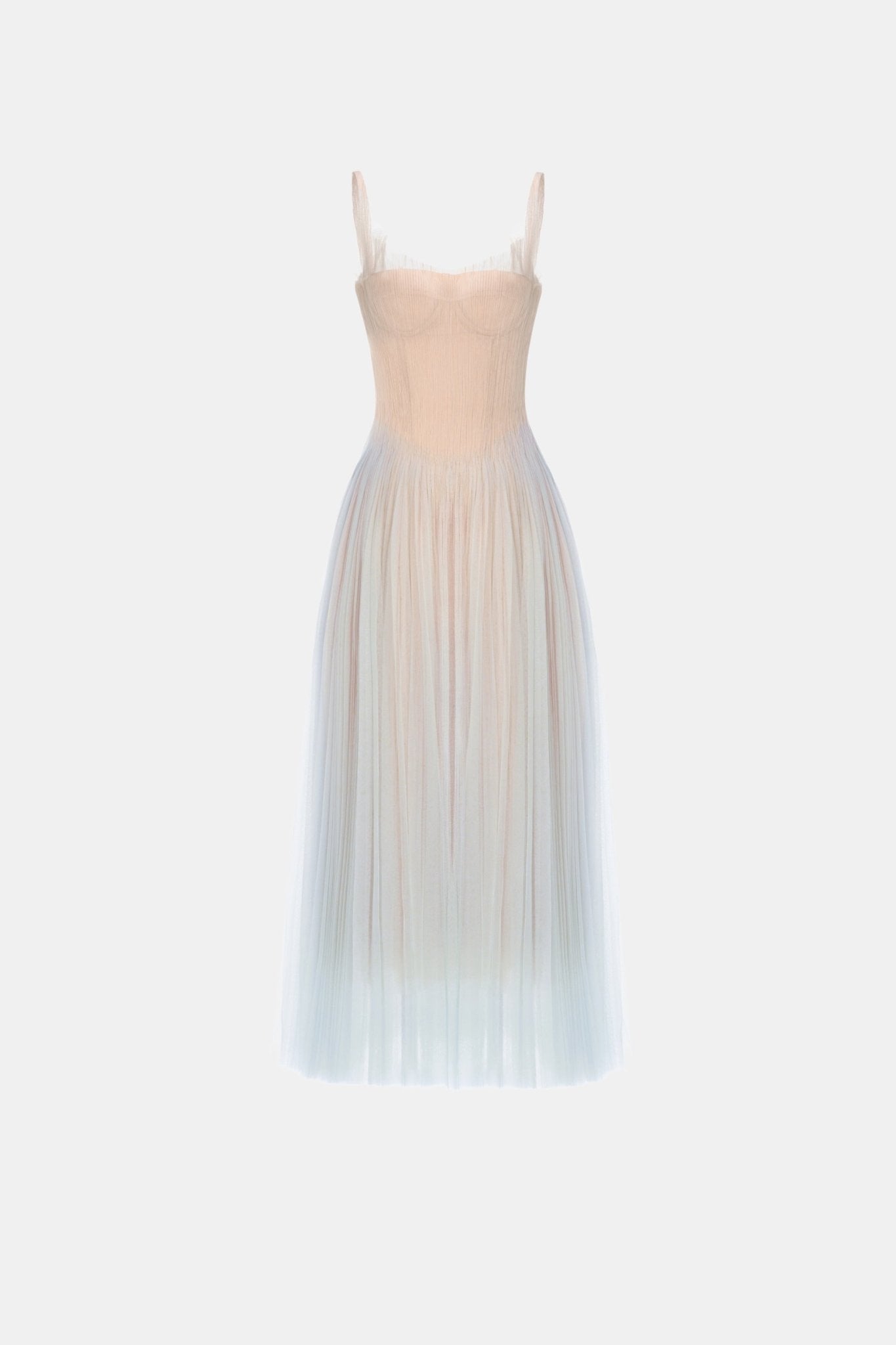 knee length dresses for ladies Roses in the Clouds Midi Dress– Teuta Matoshi main image 1