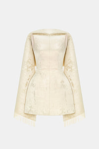 Gold Tailored Scarf Mini Dress - Montsand