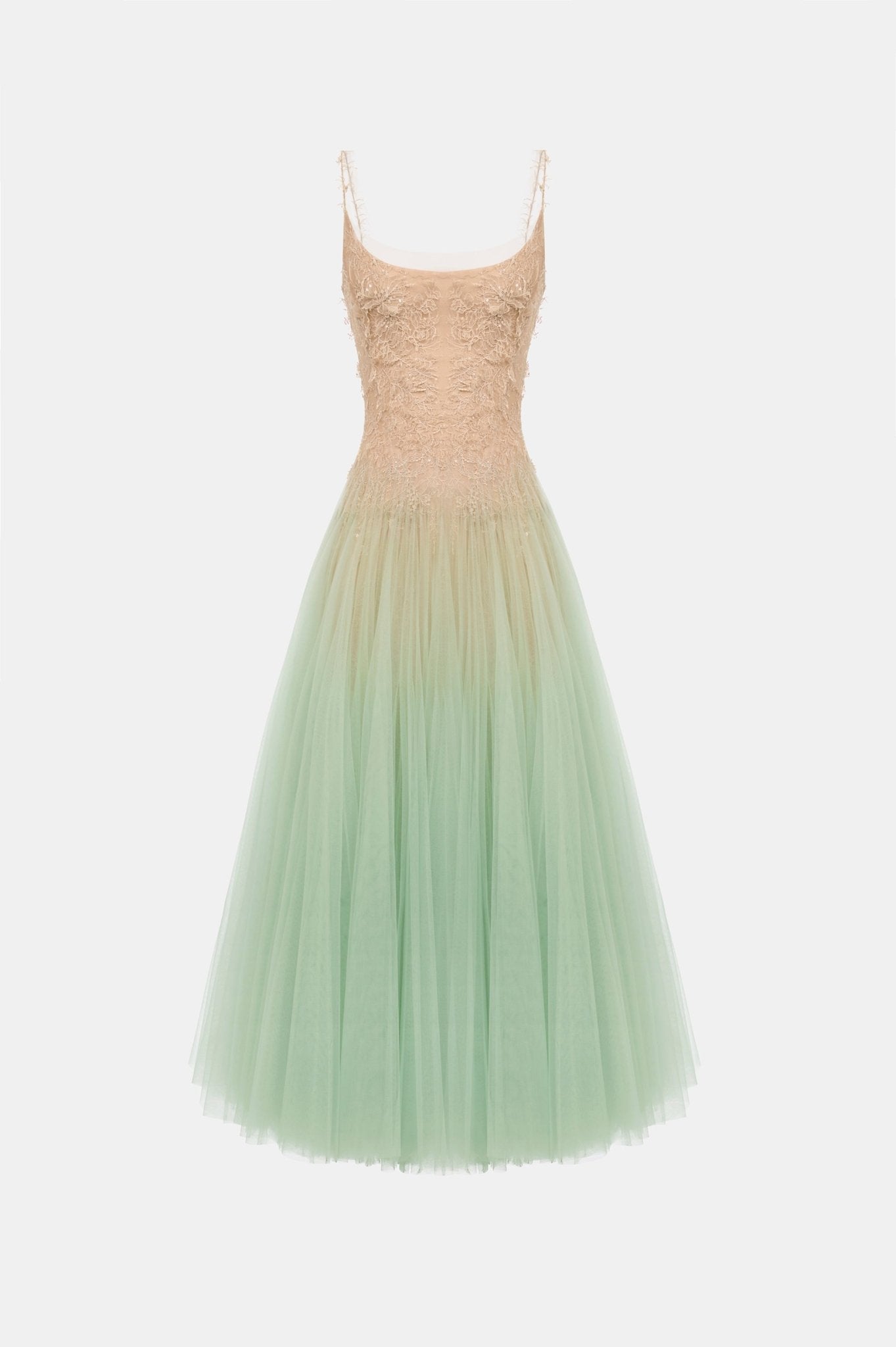 Mint Ombre Lace Midi Dress XL Mint Ombre Lace Midi Dress XL