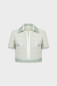 Mint Tweed Croptop Jacket - Montsand