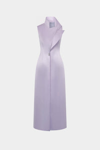 Violet Silk Coat - Montsand