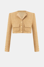 Gold Tweed Jacket
