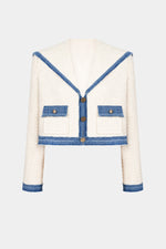 Ivory Sailor Tweed Jacket