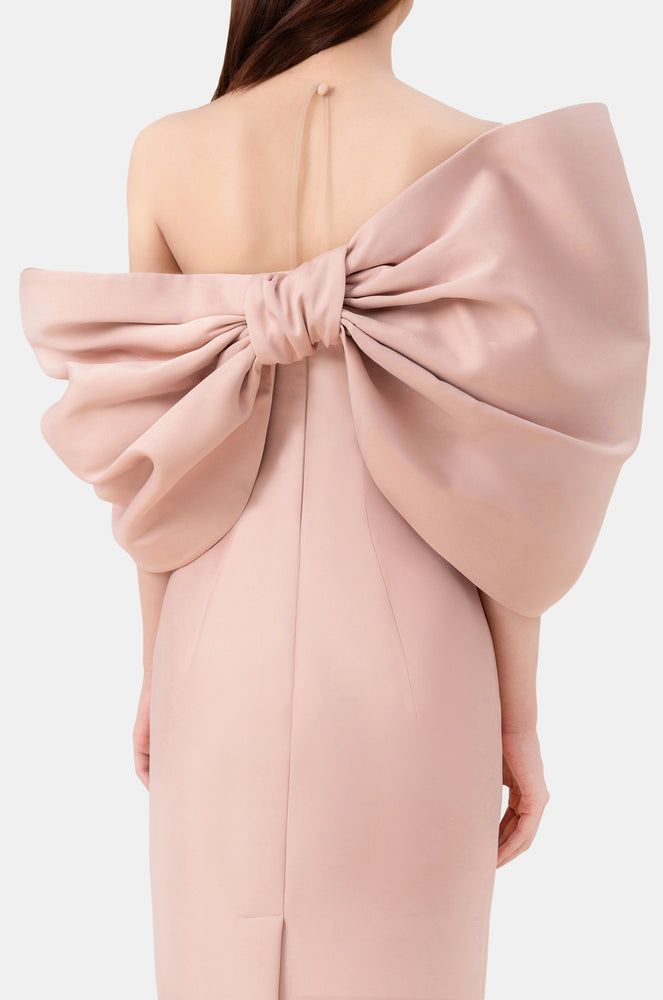 Pink  Big Bow Dress