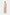 Peach Straight Neckline Pleat Maxi Dress