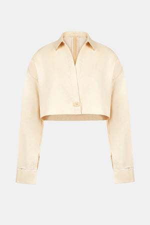 Ivory Linen Shirt