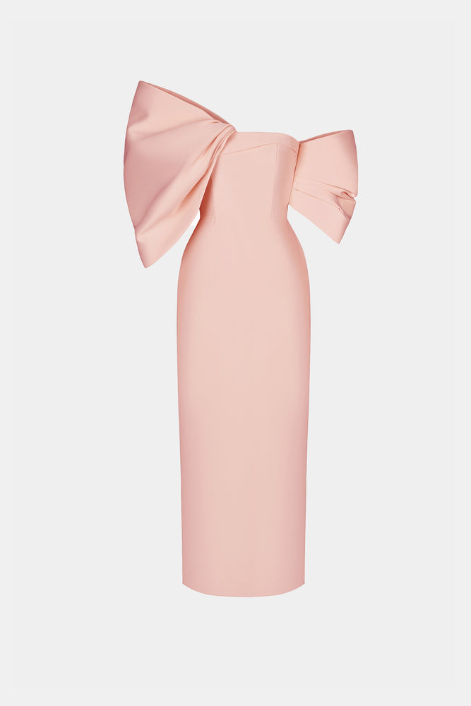 Pink  Big Bow Dress