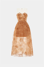 Honey Beaded Lace Dress
