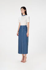 Mimi Denim Pencil Skirt