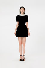 Black Cowl Neck Dress