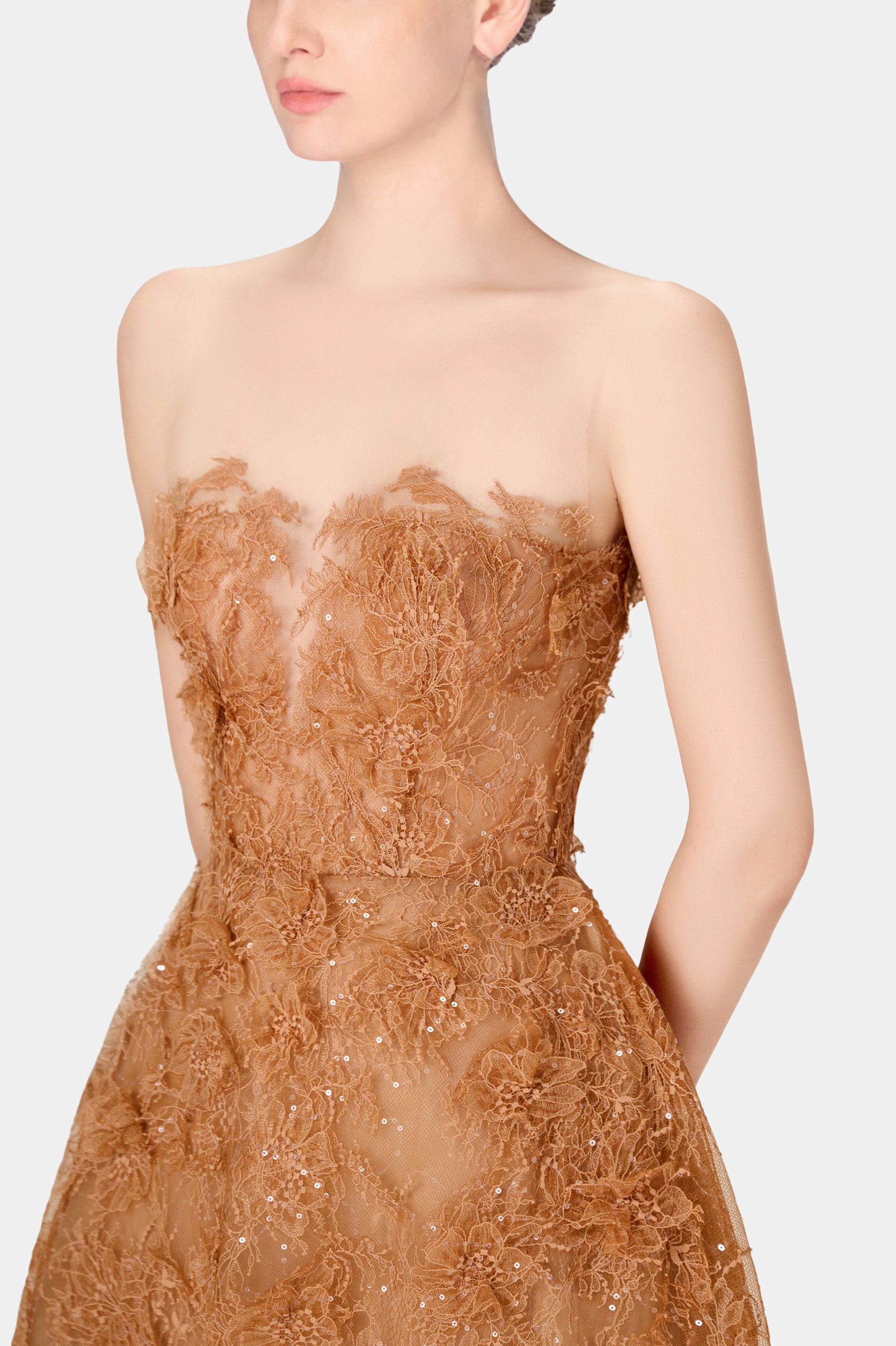 Honey Beaded Lace Dress