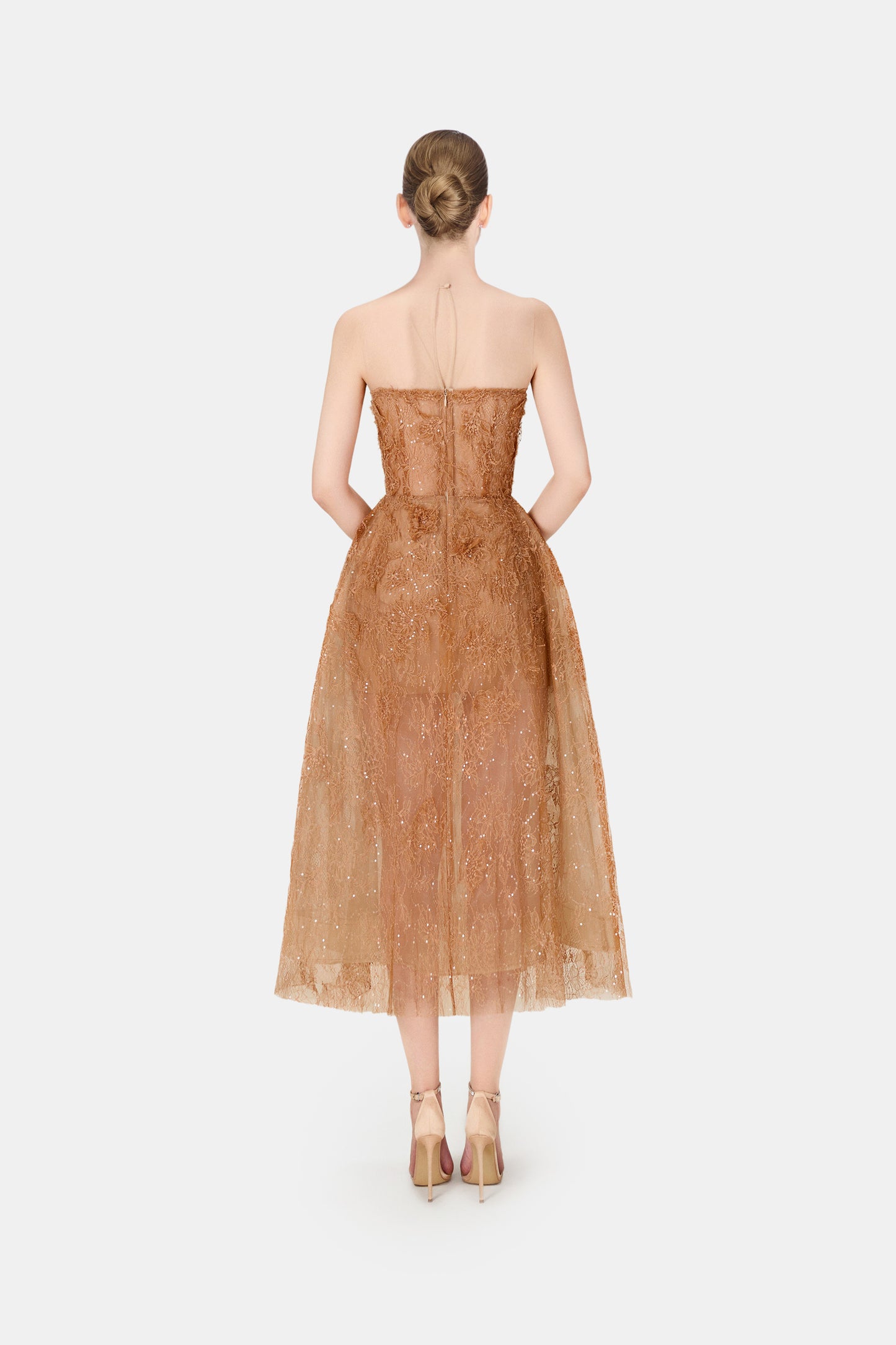 Honey Beaded Lace Dress