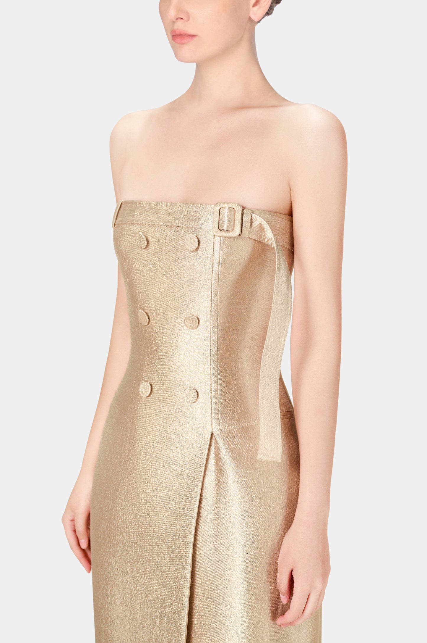 Glory Taffeta Long Dress