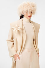 Cream Trench Coat