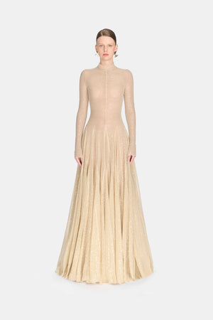 Beige Erytheia Dress