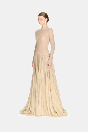 Beige Erytheia Dress