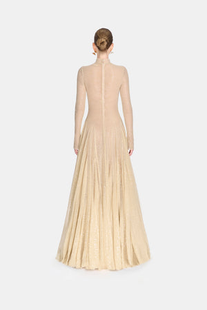 Beige Erytheia Dress