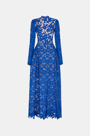 Blue Lace Dress