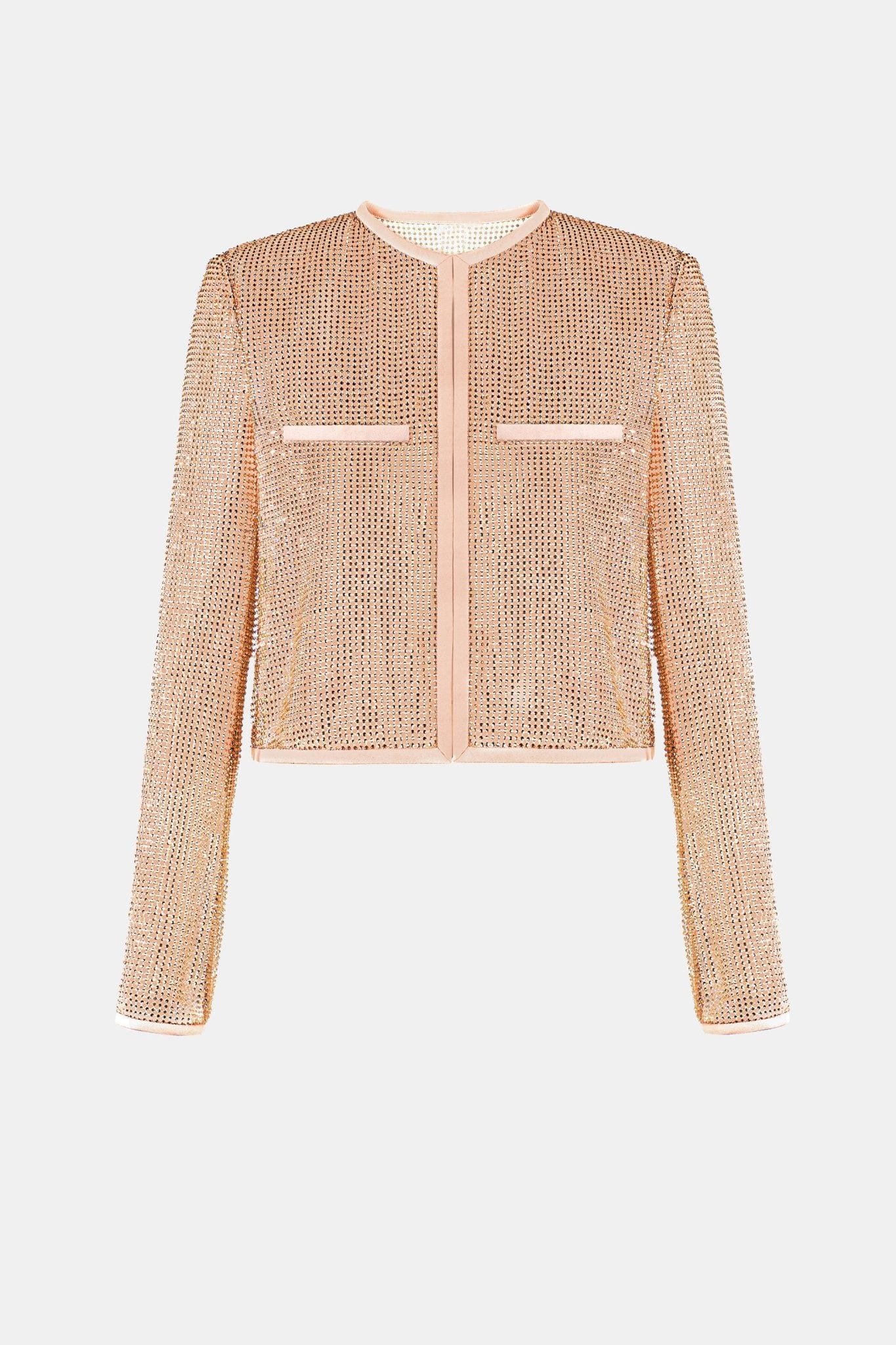 Apricot Rhinestone Blazer - Montsand