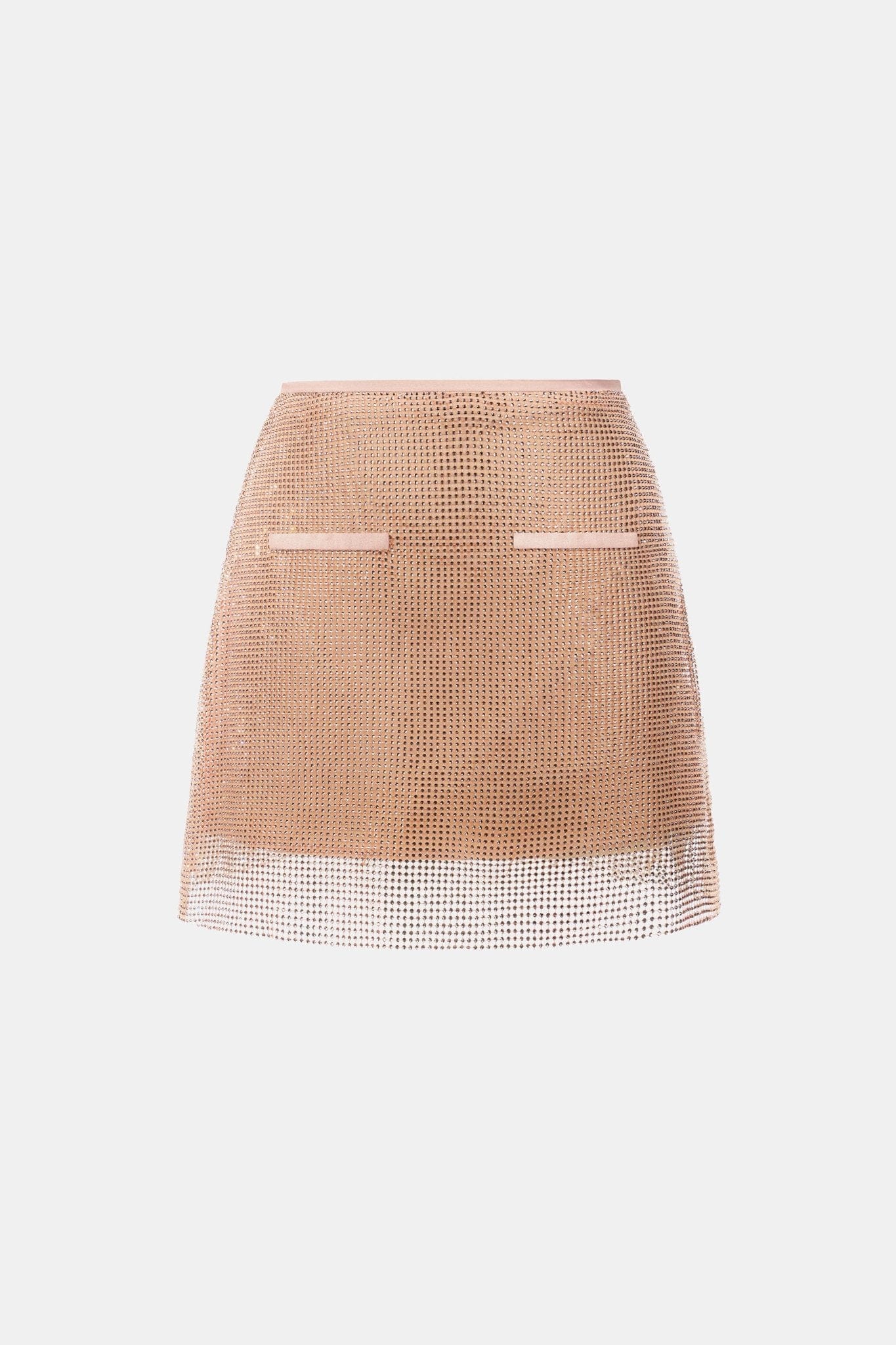 Apricot Rhinestone Skirt - Montsand