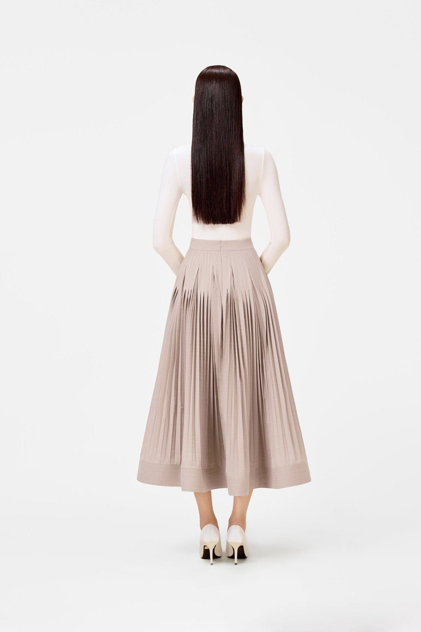 Ashy Pleated Skirt - Montsand