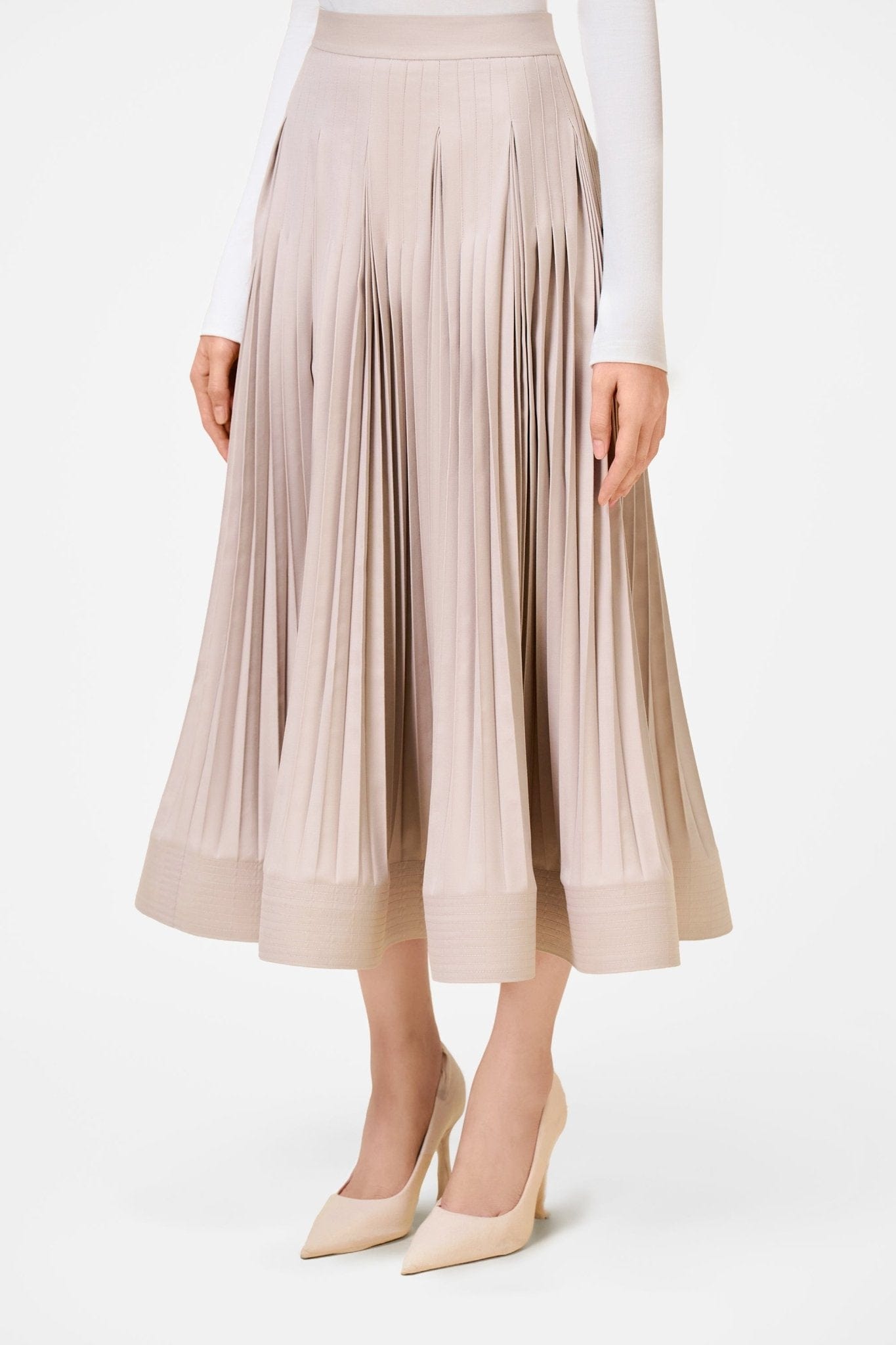 Ashy Pleated Skirt - Montsand