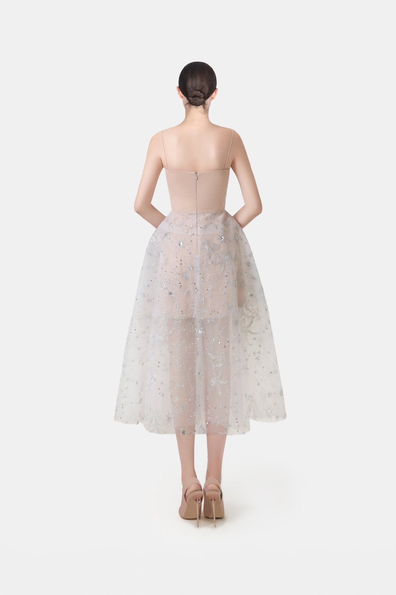 Beaded Embroidered Dress - Montsand