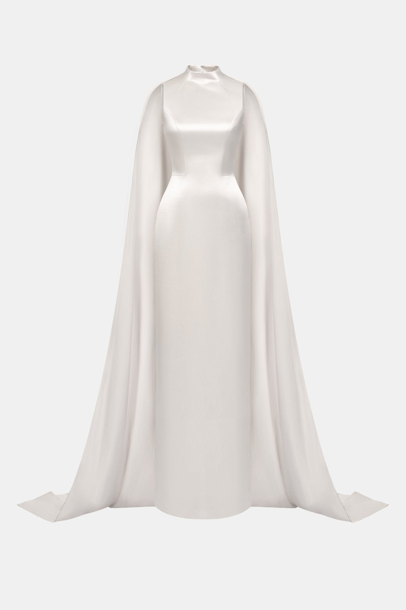 Beige Cape Dress - Montsand