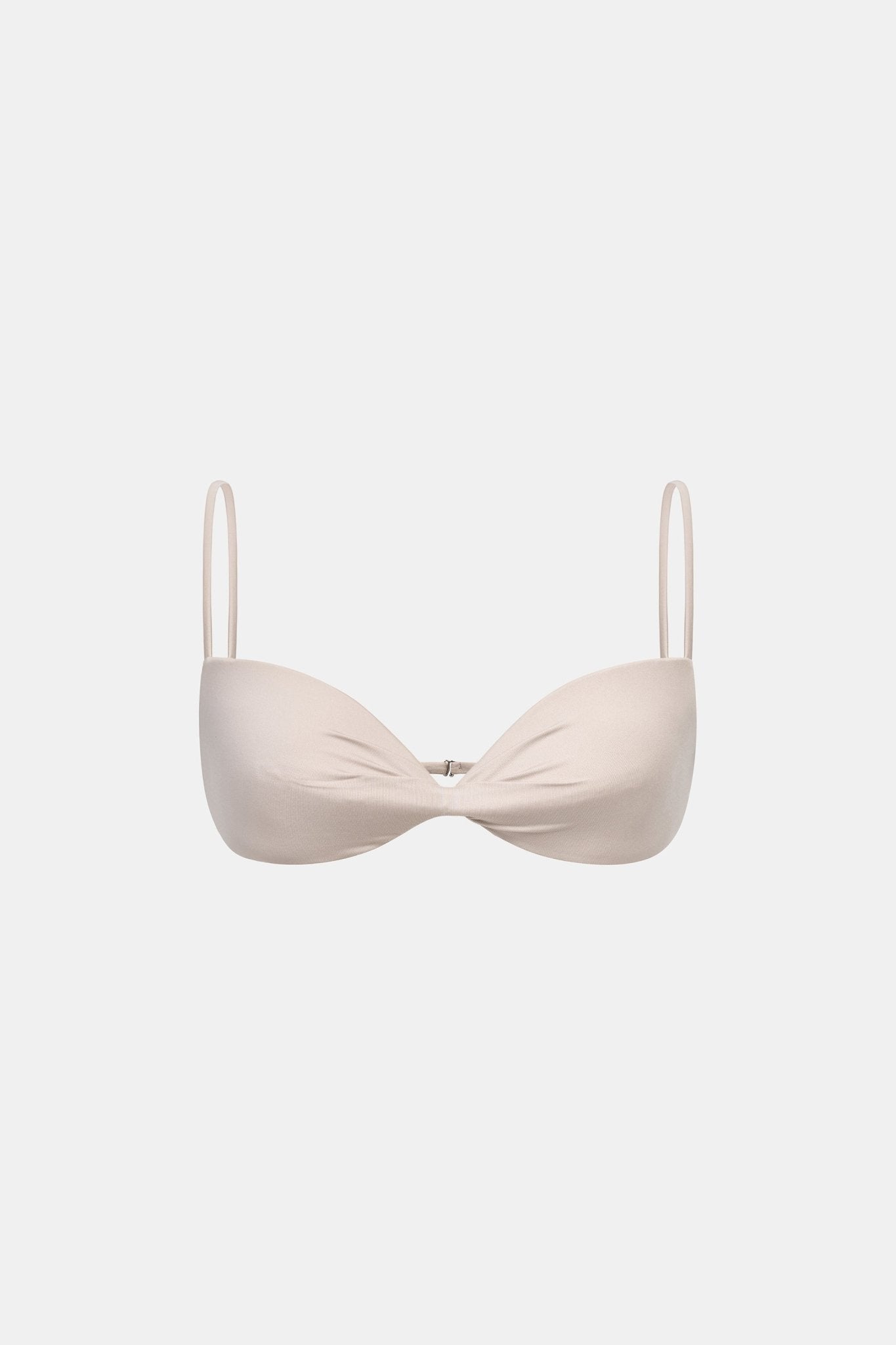Beige Draped Bra - Montsand