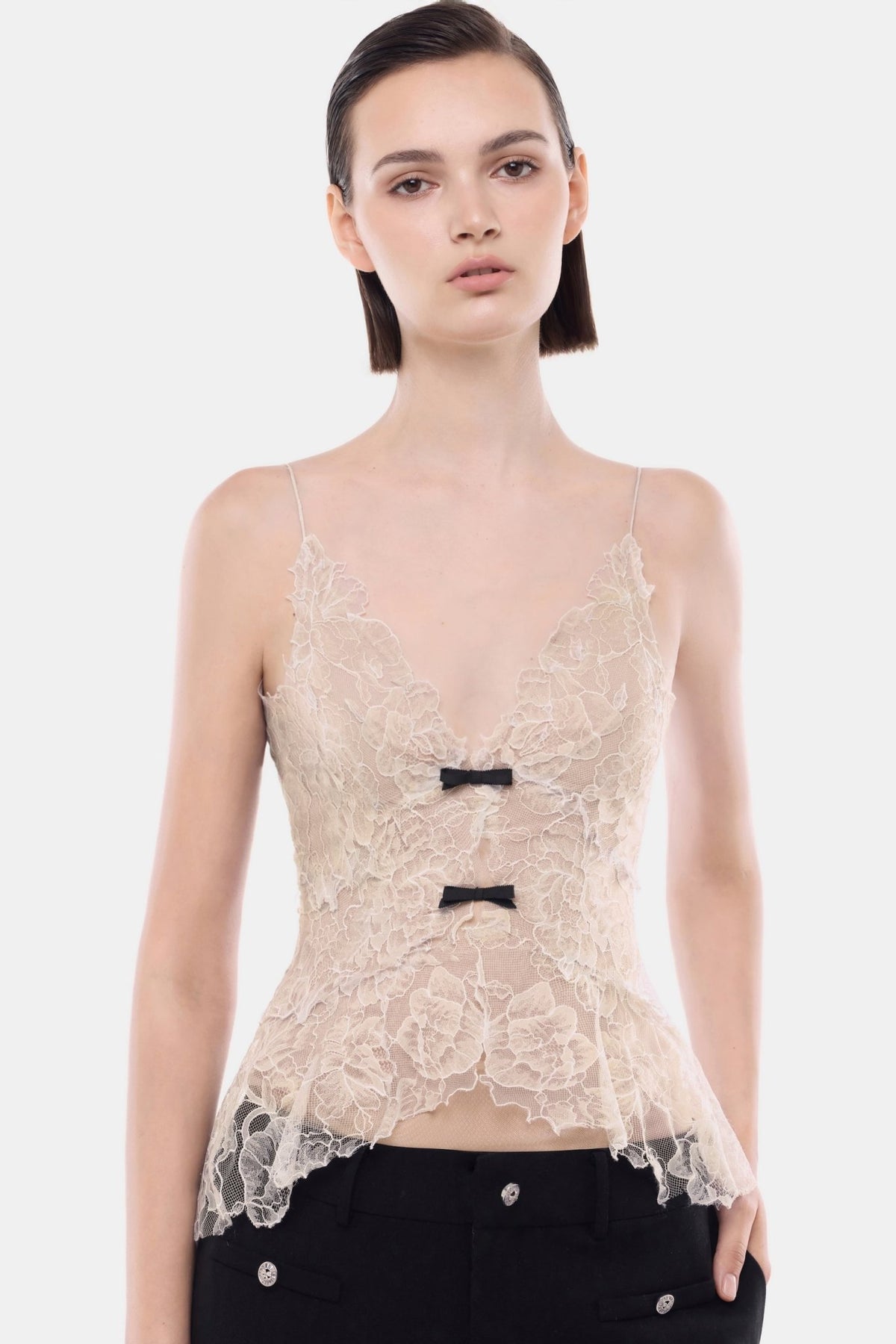 Beige Floral Cami - Montsand