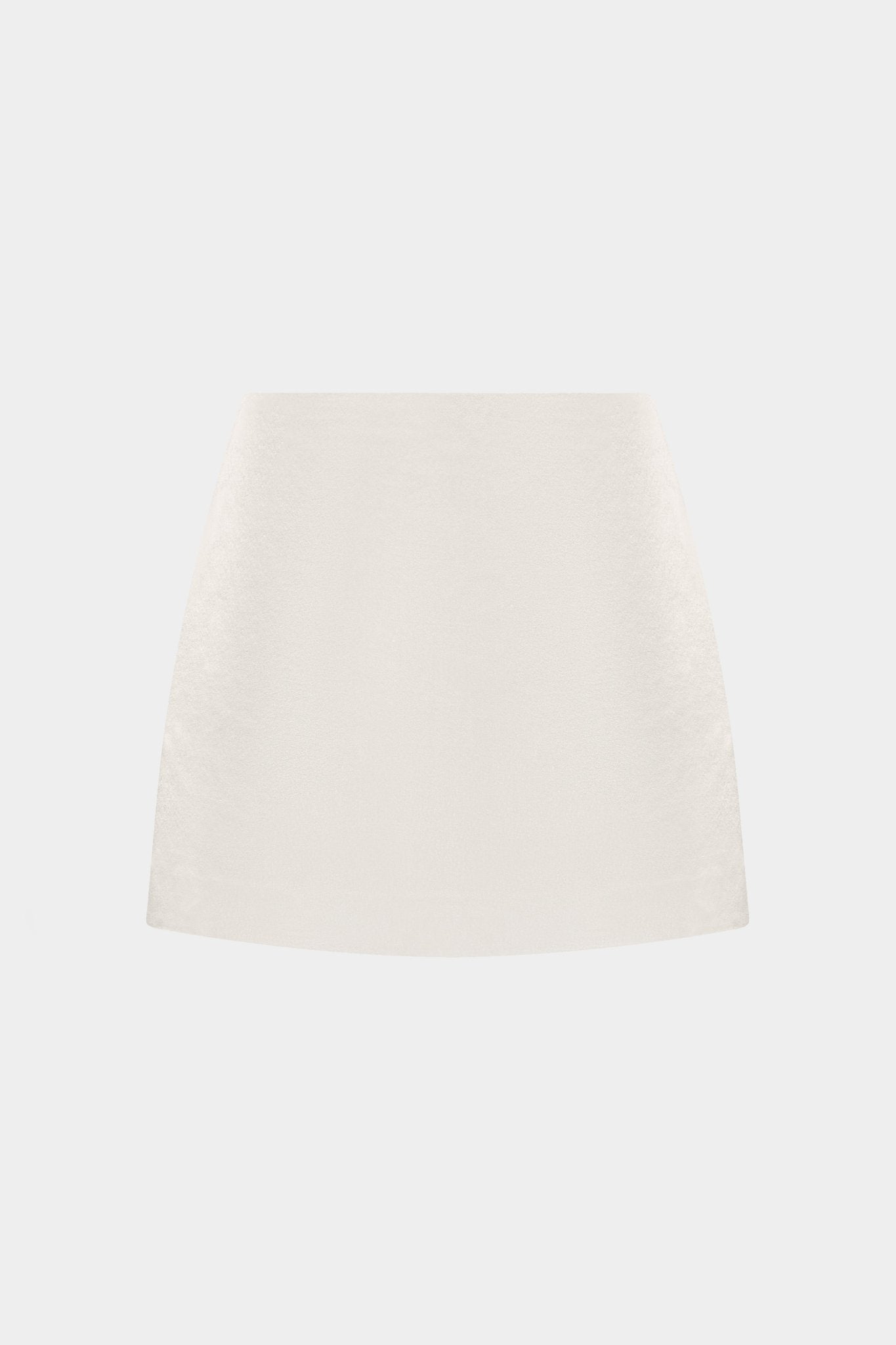 Beige Silk Skirt - Montsand