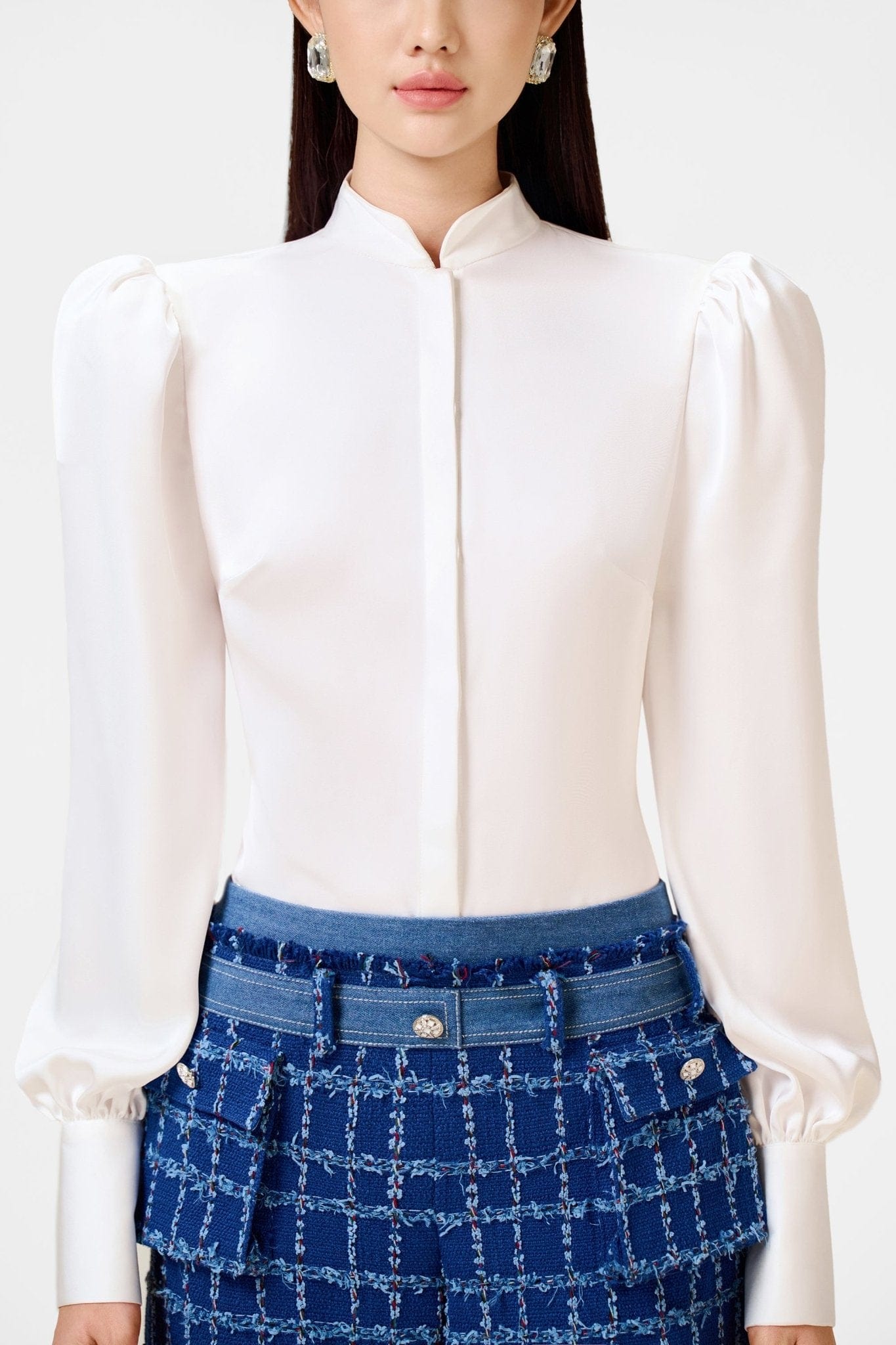 Big Sleeve White Shirt - Montsand