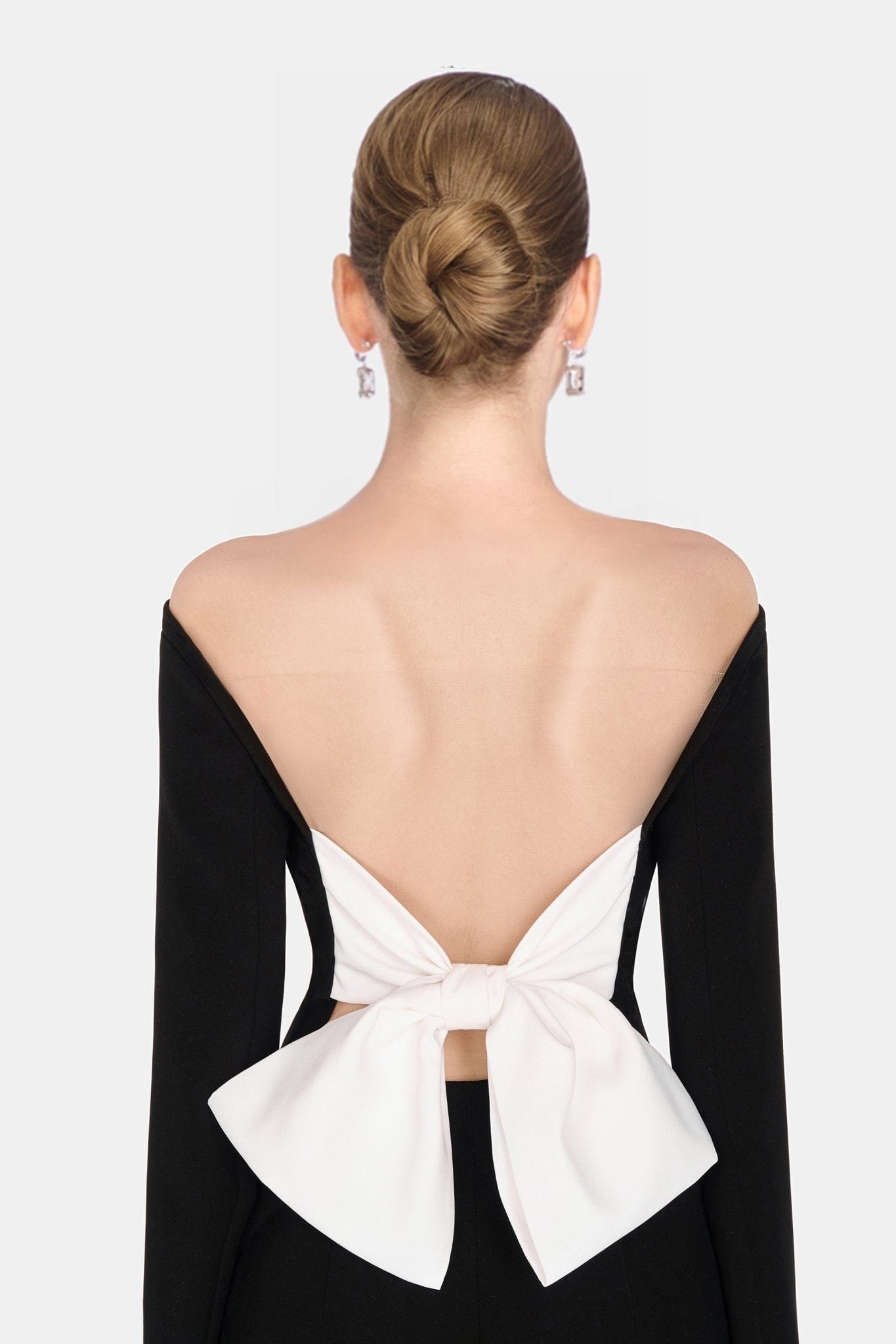 Black Bow Mini Dress - Montsand