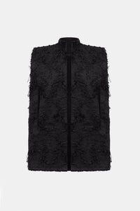 Black Crystal Beaded Cape - Montsand