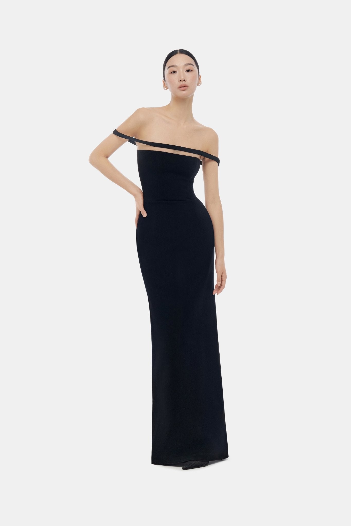 Black Orbit Maxi Dress - Montsand