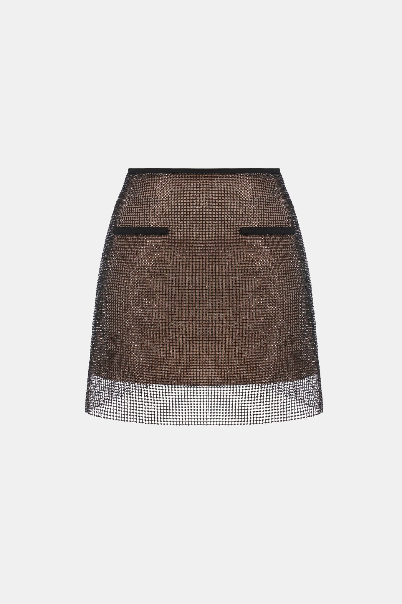 Black Rhinestone Skirt - Montsand
