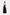 Black Scarf Low Back Maxi Dress - Montsand