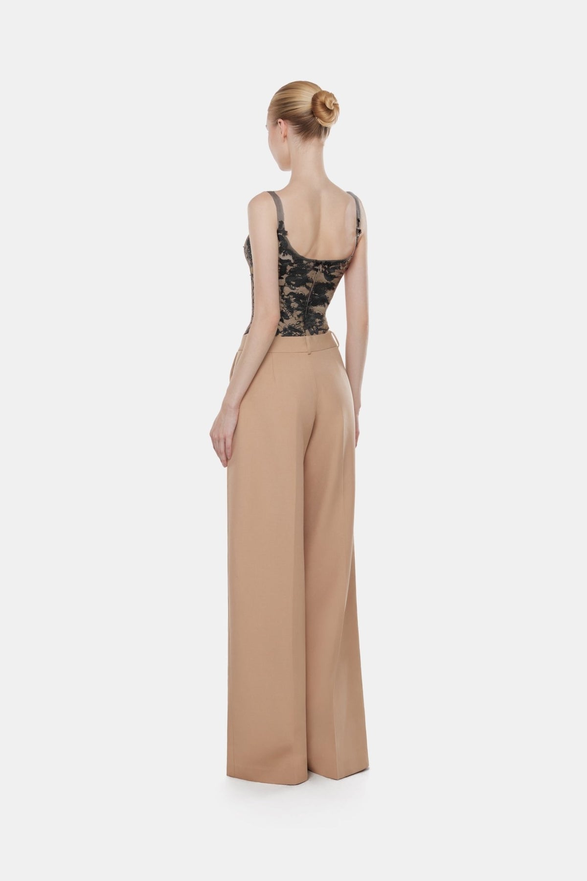 Black Sheer Lace Top - Montsand