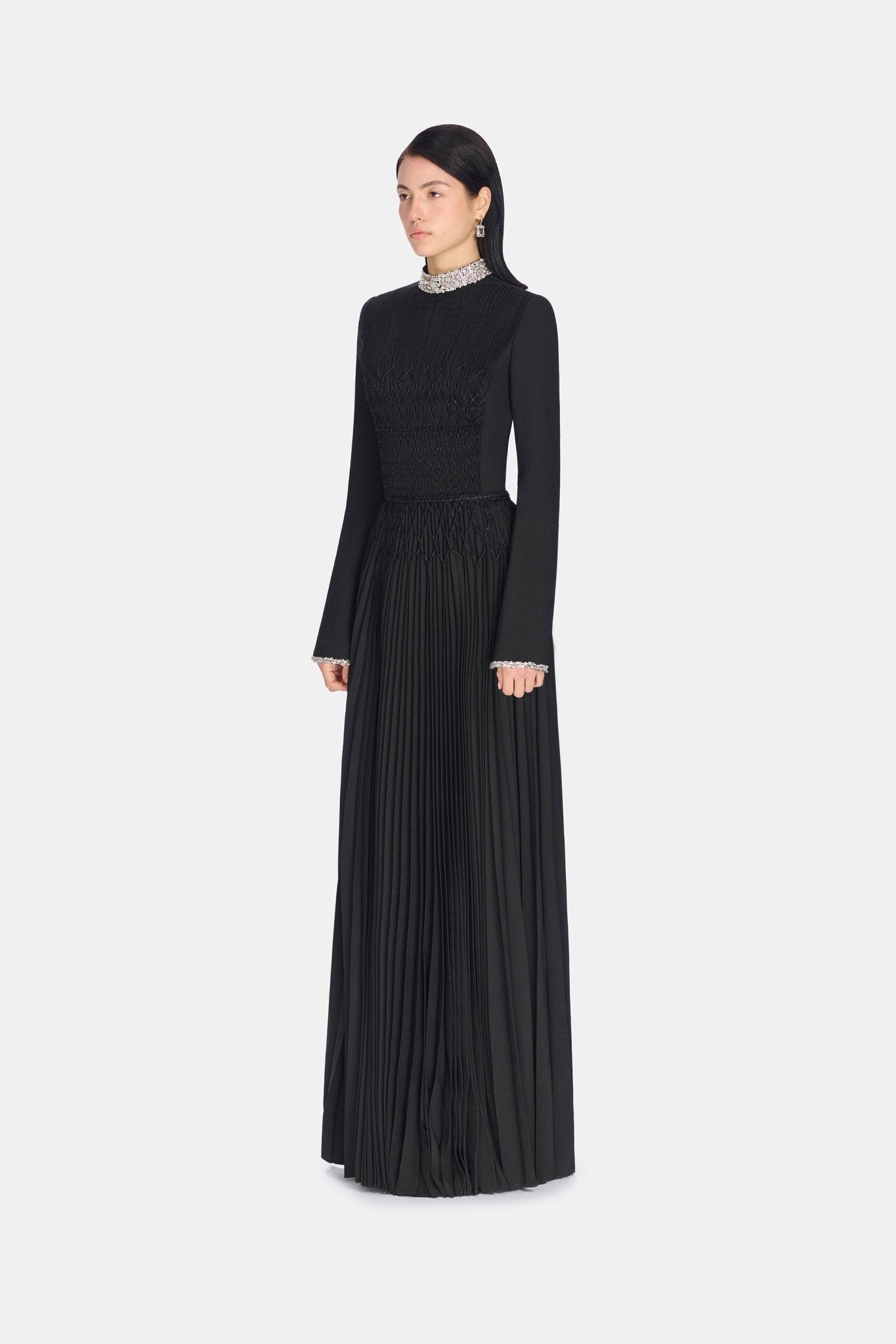 Black Smocked Dress – Montsand