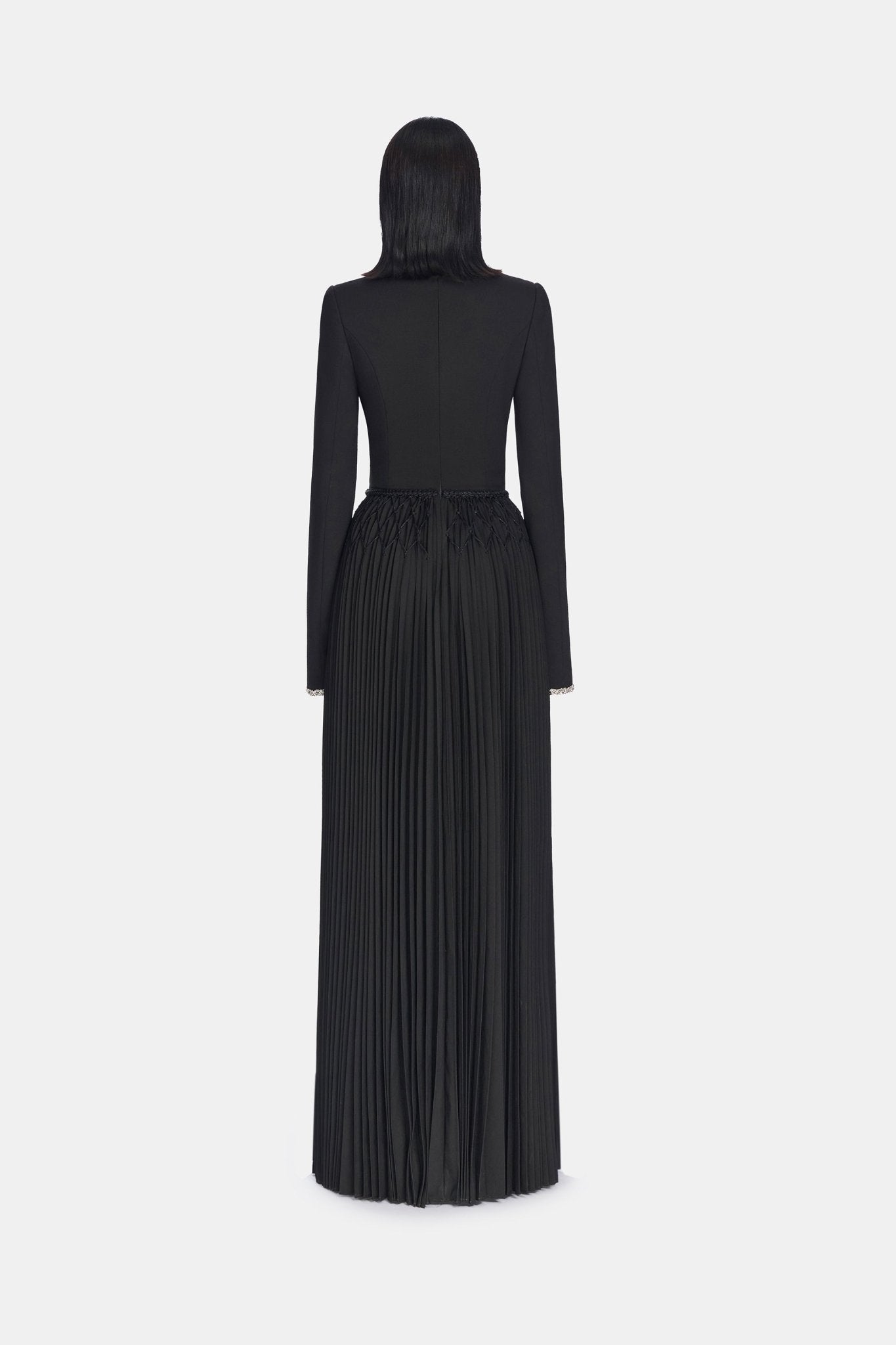 Black Smocked Dress L Black Smocked Dress L