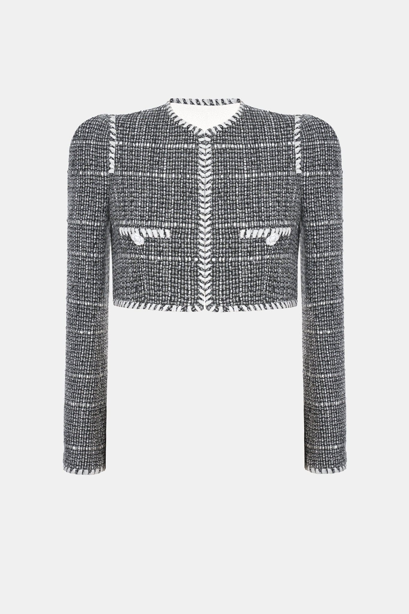 Black Tweed Jacket - Montsand