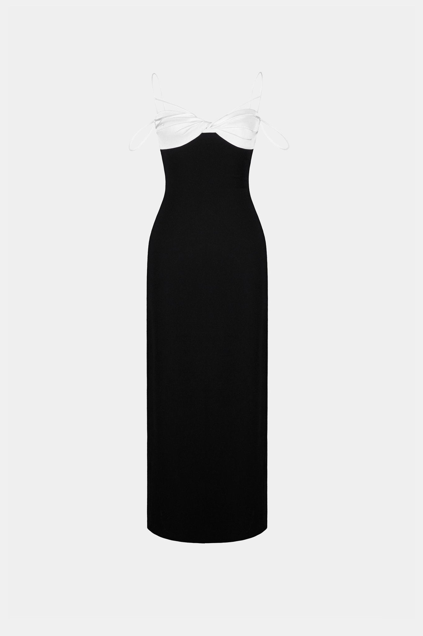 Black Twisted Dress - Montsand