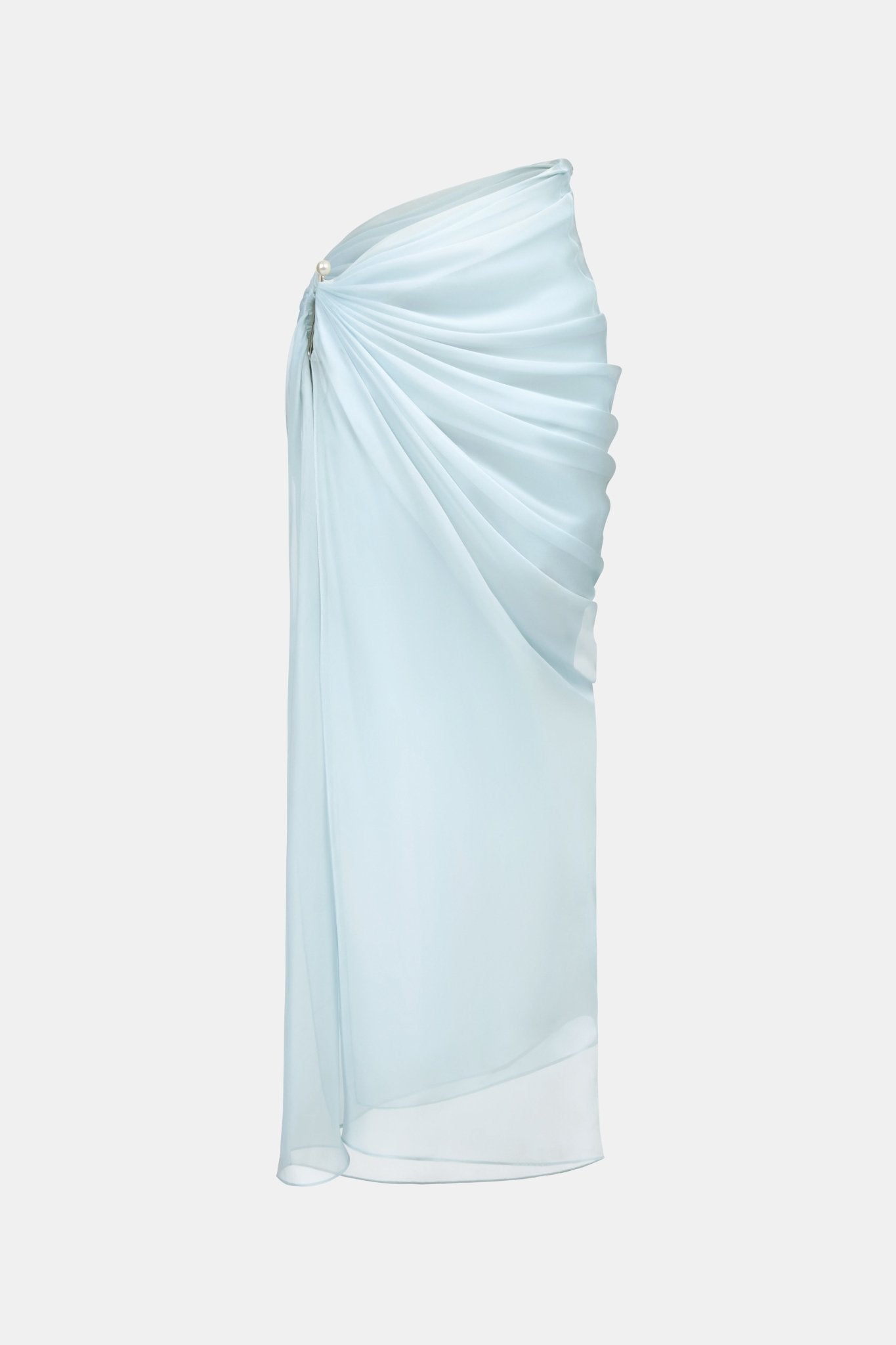 Blue Draped Skirt - Montsand