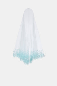 Blue Flowers Headscarf - Montsand