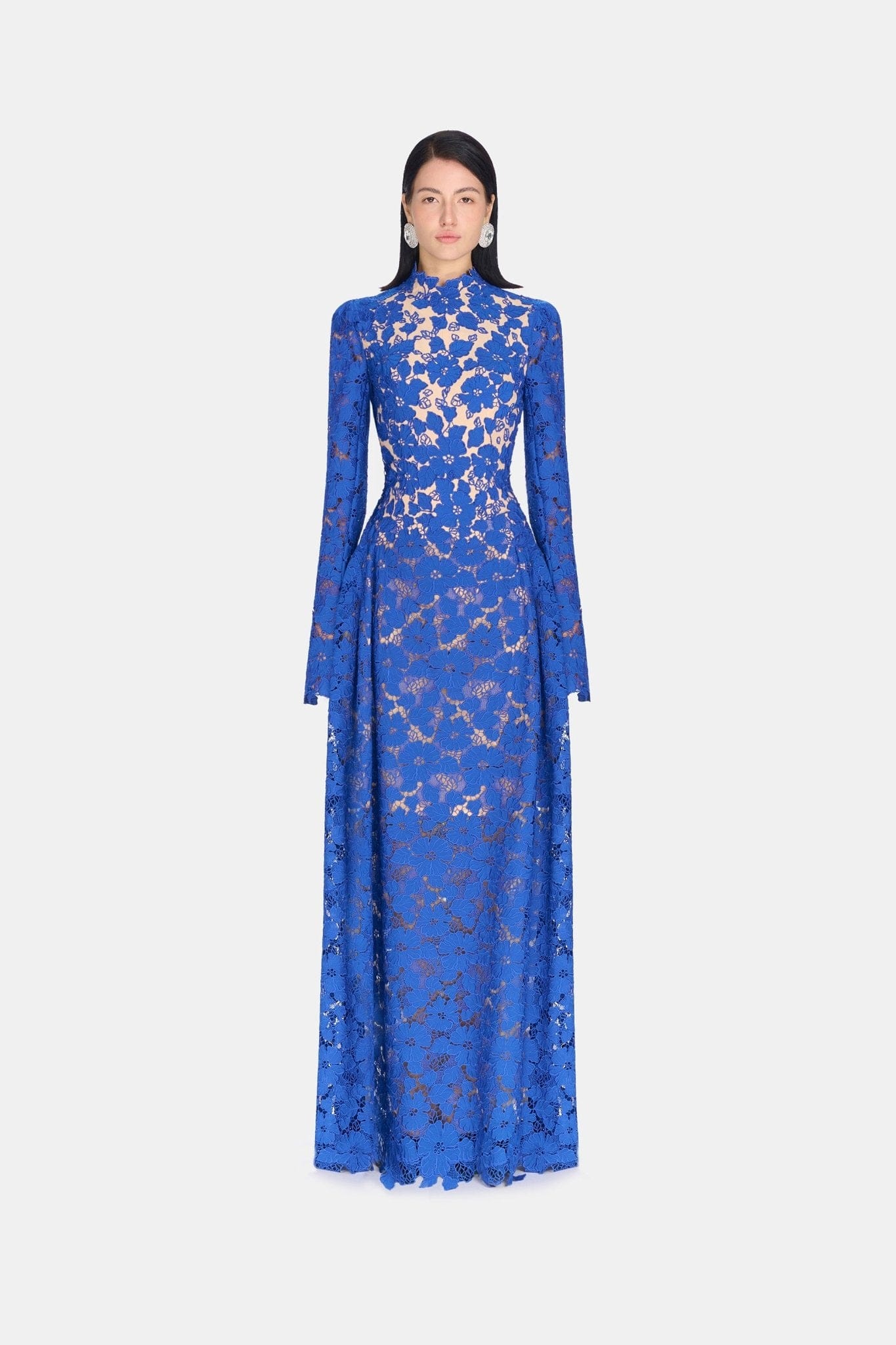 Blue Lace Dress - Montsand