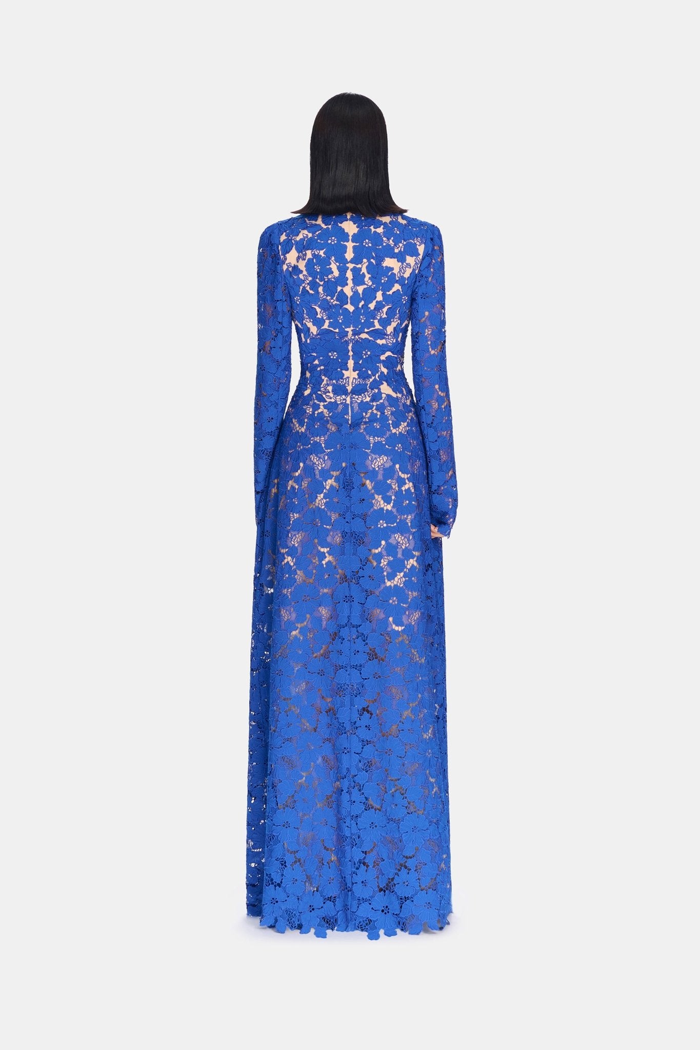 Blue Lace Dress - Montsand