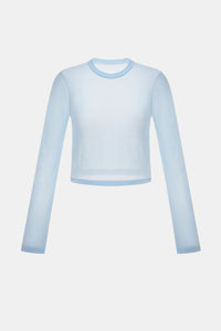 Blue Long Sleeve Top - Montsand
